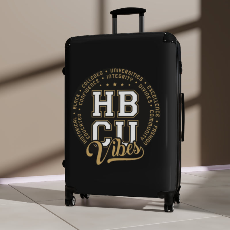HBCU Inspired Circle Suitcase
