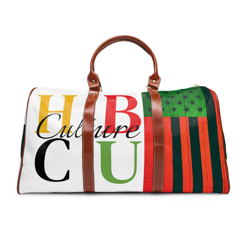 HBCU CULTURE WATERPROOF TRAVEL BAG