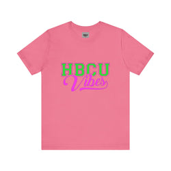 HBCU Vibes / PINK AND GREEN TEE