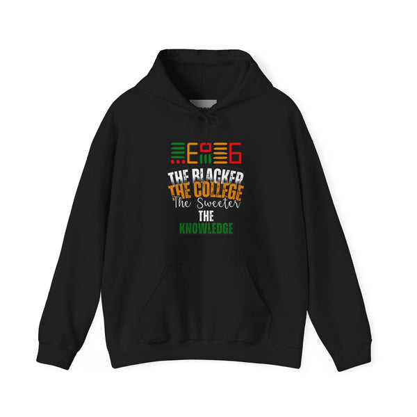 THE BLACKER THE COLLEGE HOODIE