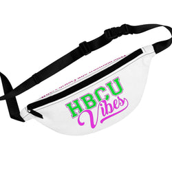 HBCU Vibes Fanny Pack | Pink/Green
