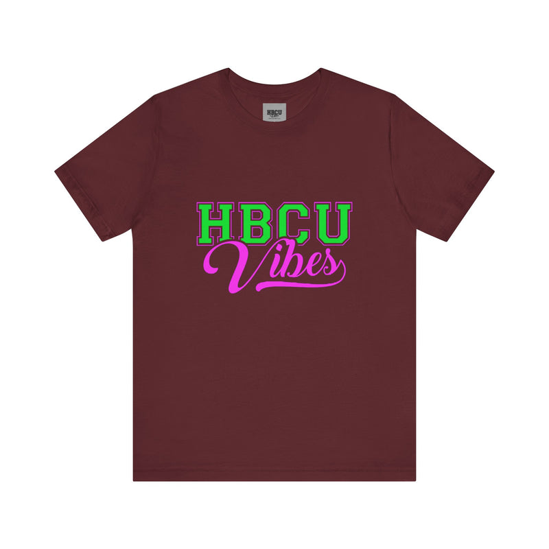 HBCU Vibes / PINK AND GREEN TEE