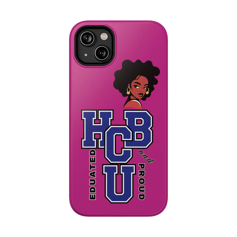 HBCU EDUCATED/PROUD Impact-Resistant Cases