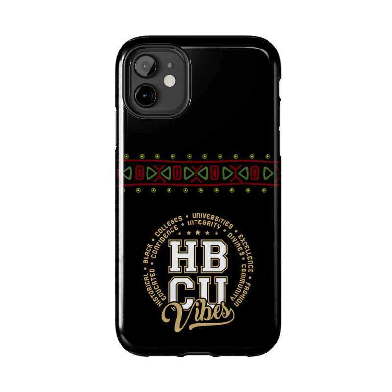 HBCU Inspiration Circle Black Phone Case