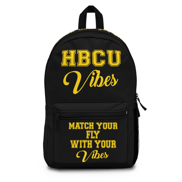 Black+ Gold HBCU Vibes Backpack